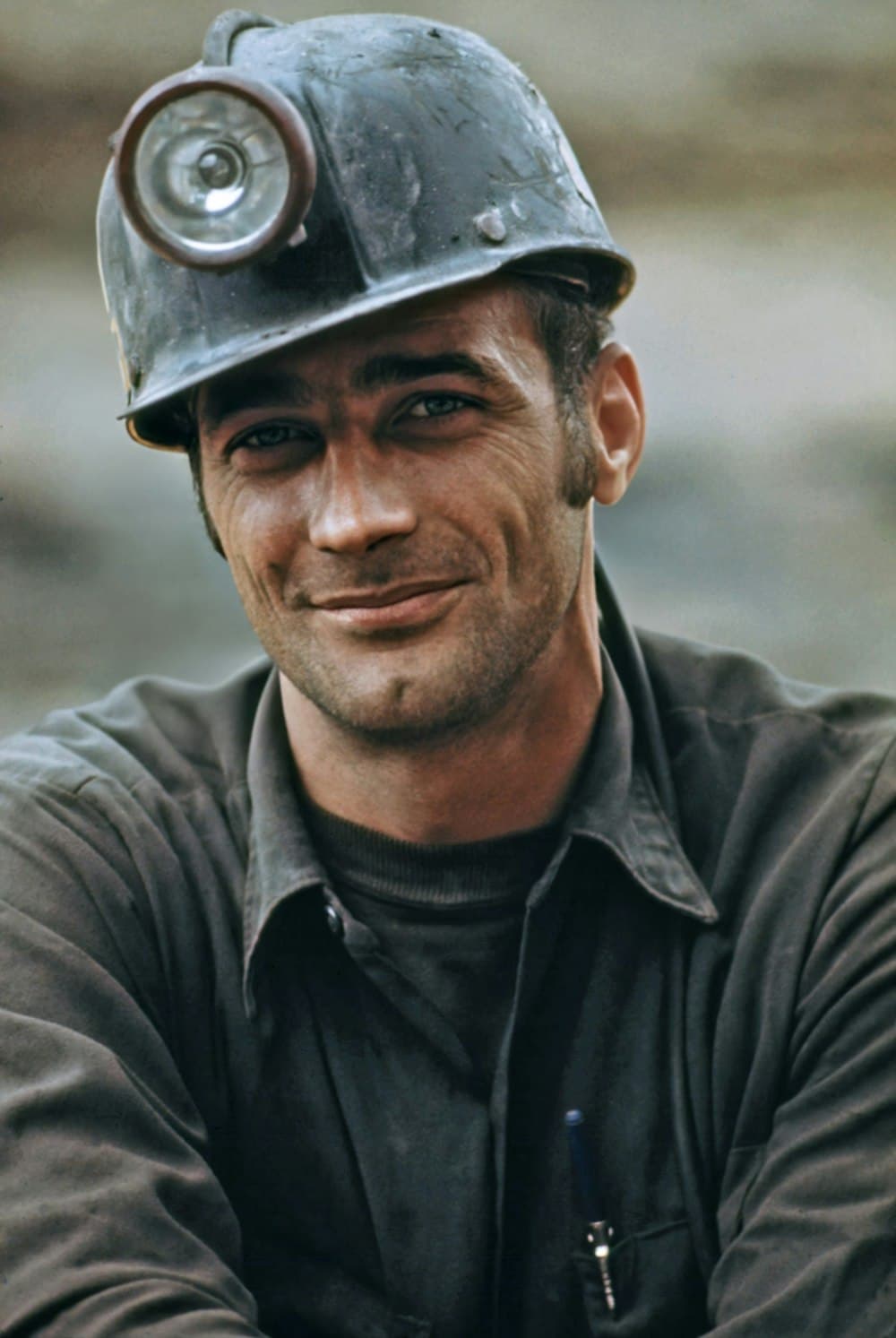 A man in a hard hat on site